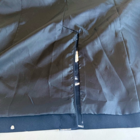 New I N C Black White Polyester Hook Closure Classic Blazer size S - Picture 16 of 16